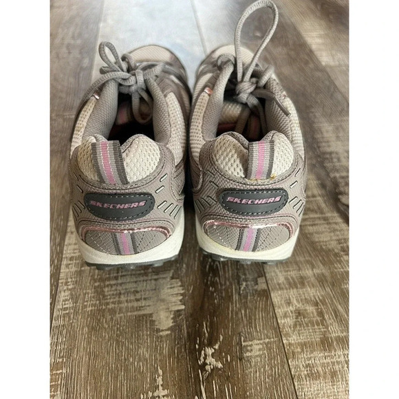 Skechers Women’s SHAPE UPS Gray & Pink Size 9 SN 11806 Athletic Toning - Picture 6 of 7